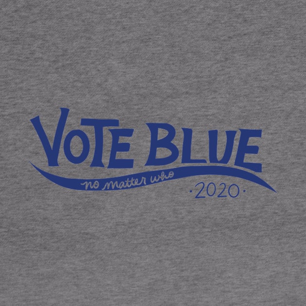 Vote blue 2020 by bubbsnugg